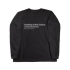 まげくんのInstalling A New Culture Long Sleeve T-Shirt