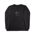 アラカワナナのスマホを叩き割るラッコ(白) Long Sleeve T-Shirt