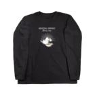 屋台 urukaのMECCHA NEMUI いぬ Long Sleeve T-Shirt