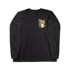 🐸かえるさんと仲間たち🐸のハロウィン　コウモリママ  Long Sleeve T-Shirt