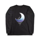 Myuu_as_mの[004] Moonlight Drop ロングスリーブTシャツ