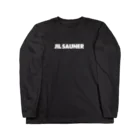 FUNNY JOKESのJIL SAUNER-ジルサウナー-胸面配置 白ロゴ Long Sleeve T-Shirt