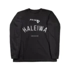 ハワイスタイルクラブのHALEIWA　WHT LOGO ロングスリーブTシャツ