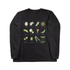 深海Collectiteの微生物図鑑 Long Sleeve T-Shirt