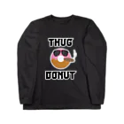 テモアシドーナツ（ドーナツギャング）のTHUG DONUT Long Sleeve T-Shirt