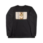 あふぐろ屋の映画のワンシーンのような猫 Long Sleeve T-Shirt