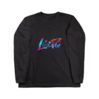 gay_lgbtのLGBTQロゴ ロングスリーブTシャツ