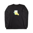 satoayaのアニマルカフェのドリンクマ　ビールクマ Long Sleeve T-Shirt