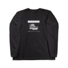 とやまソフトセンターの柴と軽トラ（モノクロ①）by kayaman Long Sleeve T-Shirt