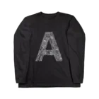 moyou_to_sousyokuのアルファベットのA Long Sleeve T-Shirt