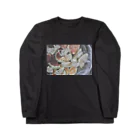 im fig.のi'm fig. マリネ ブラック Long Sleeve T-Shirt