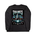 FAKE ARTIST ～架空アーティストグッズ～のThames Pulse ロングスリーブTシャツ