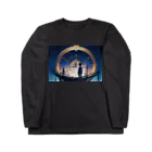 卯月なのかのClock Journey  〜一対の針が紡ぐ絶え間ない調べの旅〜　No.2 「The Remaining Time」 Long Sleeve T-Shirt