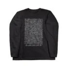 UNEUNELINEのウネウネライン・グレー Long Sleeve T-Shirt