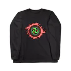 無頭犬市作九の一の火焔太鼓 Long Sleeve T-Shirt