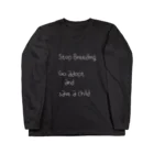 not existの養子を迎えて子どもを救おう Long Sleeve T-Shirt