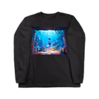 卯月なのかのWonder Houses Journey　〜いつか夢見た遊び心の旅〜　No.3「MARINE DAYS」 Long Sleeve T-Shirt