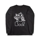 Boo!のBoo!(ジャックオーランタン) ロングスリーブTシャツ