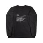 リモデザインスタジオのクジラのスピリットより｜Limo design studio Long Sleeve T-Shirt