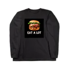 fooddesign-comのたくさん食べる ロングスリーブTシャツ