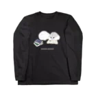 OHamoff Timeのハムスターの読書タイム Long Sleeve T-Shirt