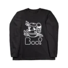 Boo!のBoo!(ぶんぶくちゃがま) Long Sleeve T-Shirt