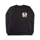 ぴーすけ🃏【ポーカーグッズ】のカワウソポーカー2 Long Sleeve T-Shirt