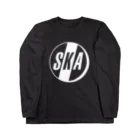 BRONX SOUL WEARのNEW WAVE SKA/White Print Long Sleeve T-Shirt