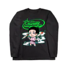 めほぉんショップのおっとりヘップバーンTシャツ ロングスリーブTシャツ