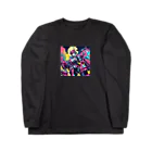 カピパーラ🐻のフルアーマー武装ガール♪ Long Sleeve T-Shirt