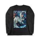 電脳女神 CyberGoddessの電脳鋼鉄龍使い Long Sleeve T-Shirt