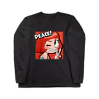 おおつきあやのPEACE! ロングスリーブTシャツ