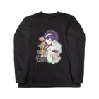 Chinchilla’ｓ（ちんちら～ず）の葉月なちゅえ＆ほわぷりちんちらーずコラボグッズ Long Sleeve T-Shirt