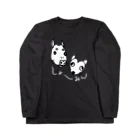 あきたみクリエイトのニセしょーみん(文字白) Long Sleeve T-Shirt