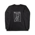 MOMOSUKEのやめておけ・・・（白ライン） Long Sleeve T-Shirt