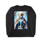 電脳女神 CyberGoddessのプロキオン星団王朝 王朝第1軍団 司令官「セレスティア」SF サイバーパンク Long Sleeve T-Shirt