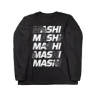 ラーメン作戦レベルアップのMASHIMASHI！white Long Sleeve T-Shirt