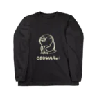 OSUWARe:の白いペンギンさん ロングスリーブTシャツ