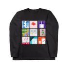 フレヱム男の九字（濃い色用） Long Sleeve T-Shirt