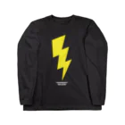 highvoltagewearsのthunderbolt 黒ベース ロングスリーブTシャツ