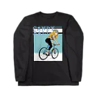 nidan-illustrationのCANDY BALL (fixie girl) Long Sleeve T-Shirt