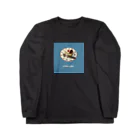 kuroneko shopのoishi cake ロングスリーブTシャツ