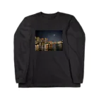 radioyaのTOKYO MOON（東京夜景） Long Sleeve T-Shirt