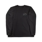 ballin＇surfin＇& gouto... brandの“goutosurf” logo black ロングスリーブTシャツ
