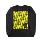 TONIC DANCE STUDIOのTDS モノグラム蛍光イエロー Long Sleeve T-Shirt