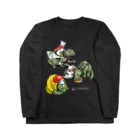 無真獣73号の竜と猫の一日 Long Sleeve T-Shirt