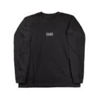 kozukuzukzのSAKE（文字が白色） Long Sleeve T-Shirt