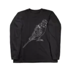 tori-mofumofuの羽衣セキセイインコ Long Sleeve T-Shirt