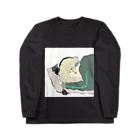 ネタロウショップのねこ吸い Long Sleeve T-Shirt