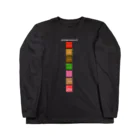 TAKUYA DESIGN WORKSのJAPANESE CHOCOLATE-Line Long Sleeve T-Shirt